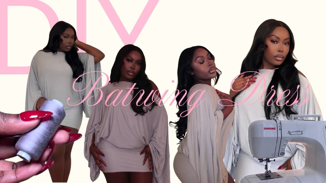 How to Make a Batwing Dress | DIY Batwing Dress Tutorial (Easy & Quick!) | “I Can Make That” Ep.1