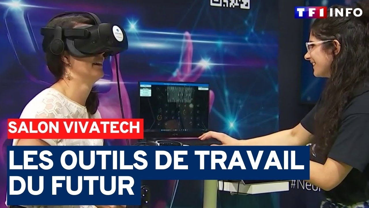 Salon Vivatech : D&eacute;couvrez les outils de travail du futur
