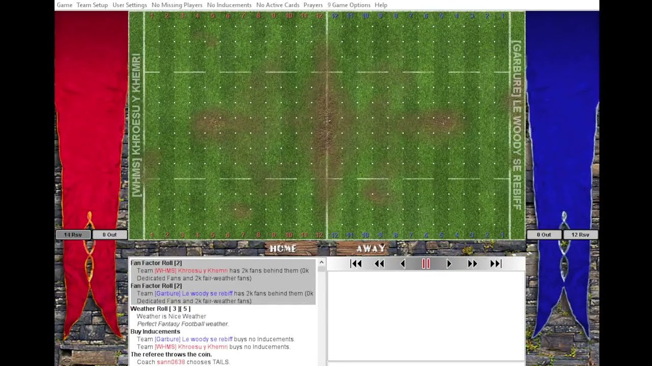 Fumbbl Blood Bowl 2020 Recap 003 Tomb Kings v Wood Elves