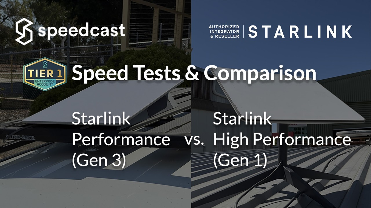 Тесты скорости Starlink Gen3 и Gen1 | Авторизованный дилер и интегратор Starlink