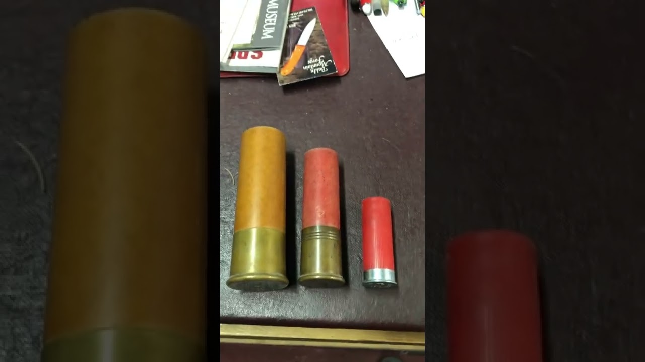 3 Gauge/3 Bore and 4 Gauge/4 Bore Shotgun Shells