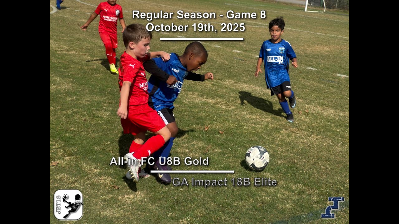 Soccer Journey S2E9: Game 8 vs GA Impact 18B Elite | Jeremiah’s Dream