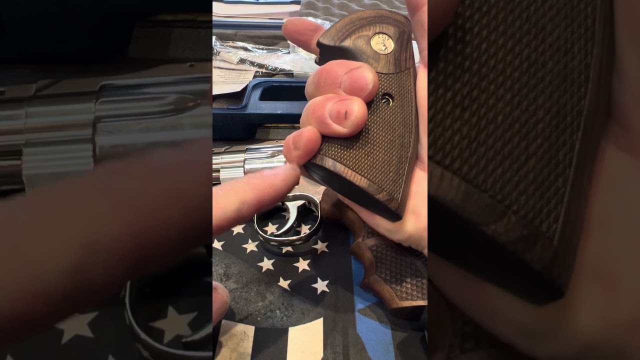 Colt Python Finger Groove Aftermarket Grip Review