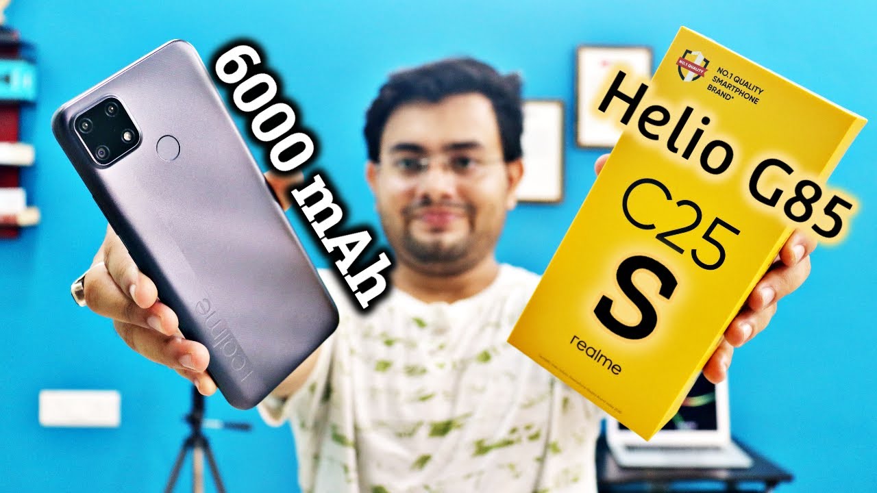 Realme C25s Unboxing & Review 🔥 6000 mAh 🔋 18W Fast Charging ⚡️ Best in Budget ? 😲