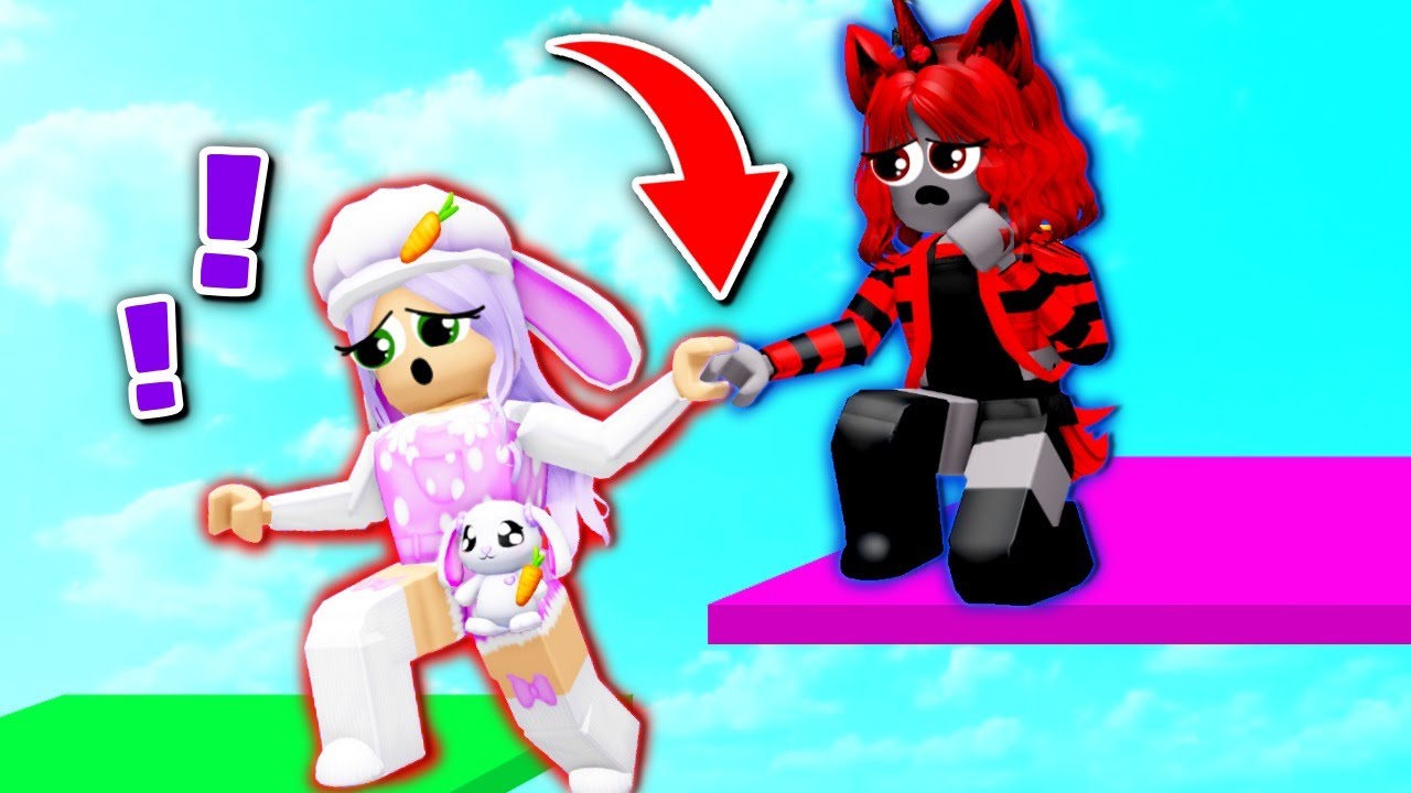 Обби, но ты же держишься за руки с Муди! (Roblox)
