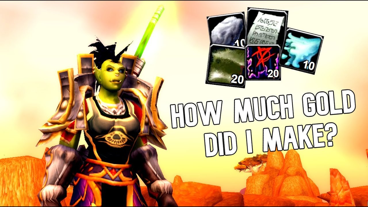 I Tested Several Farming Spots in Classic WoW