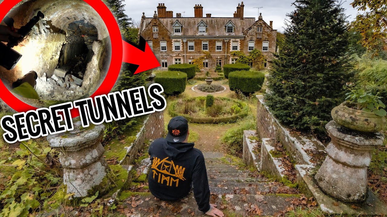 SECRET TUNNELS UNDER ABANDONED MILLIONAIRE MANOR HOUSE