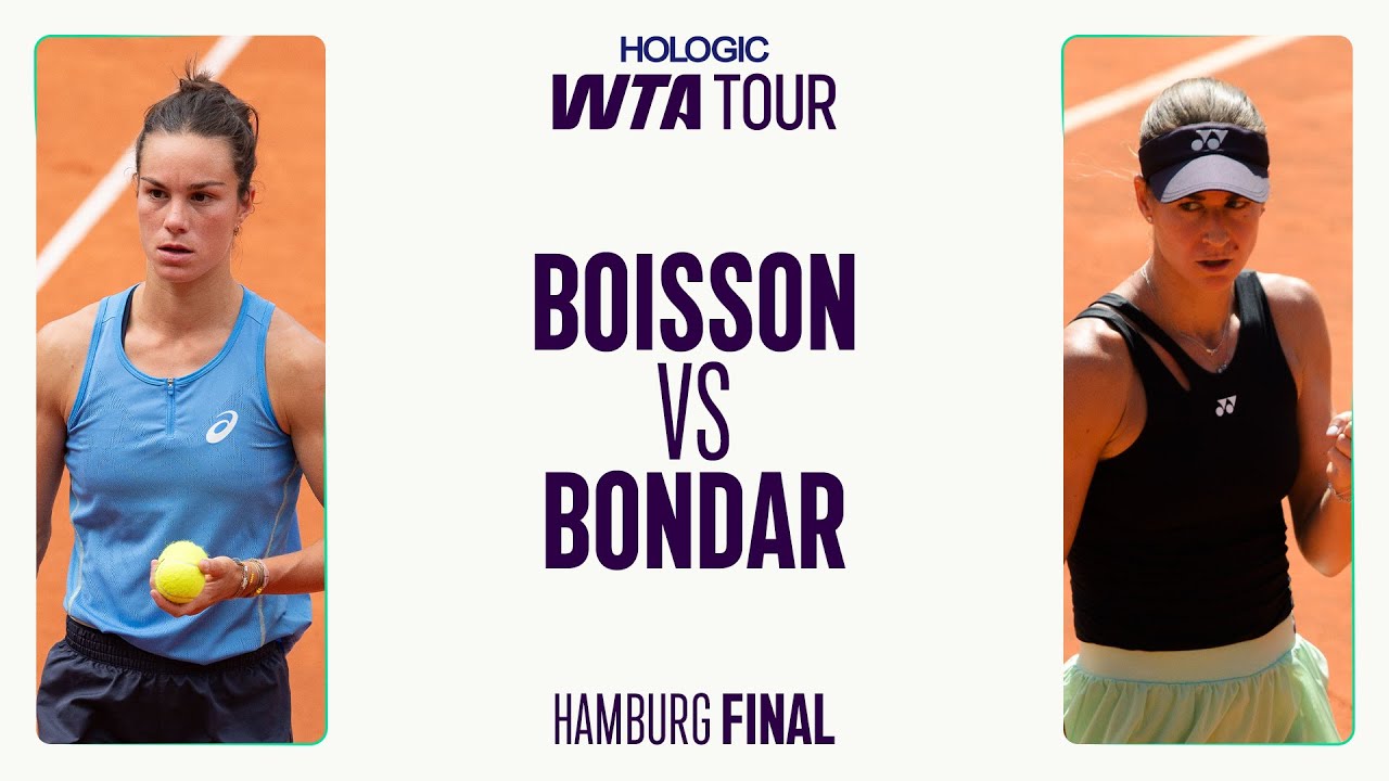 Lois Boisson vs. Anna Bondar | 2025 Hamburg Final | WTA Match Highlights