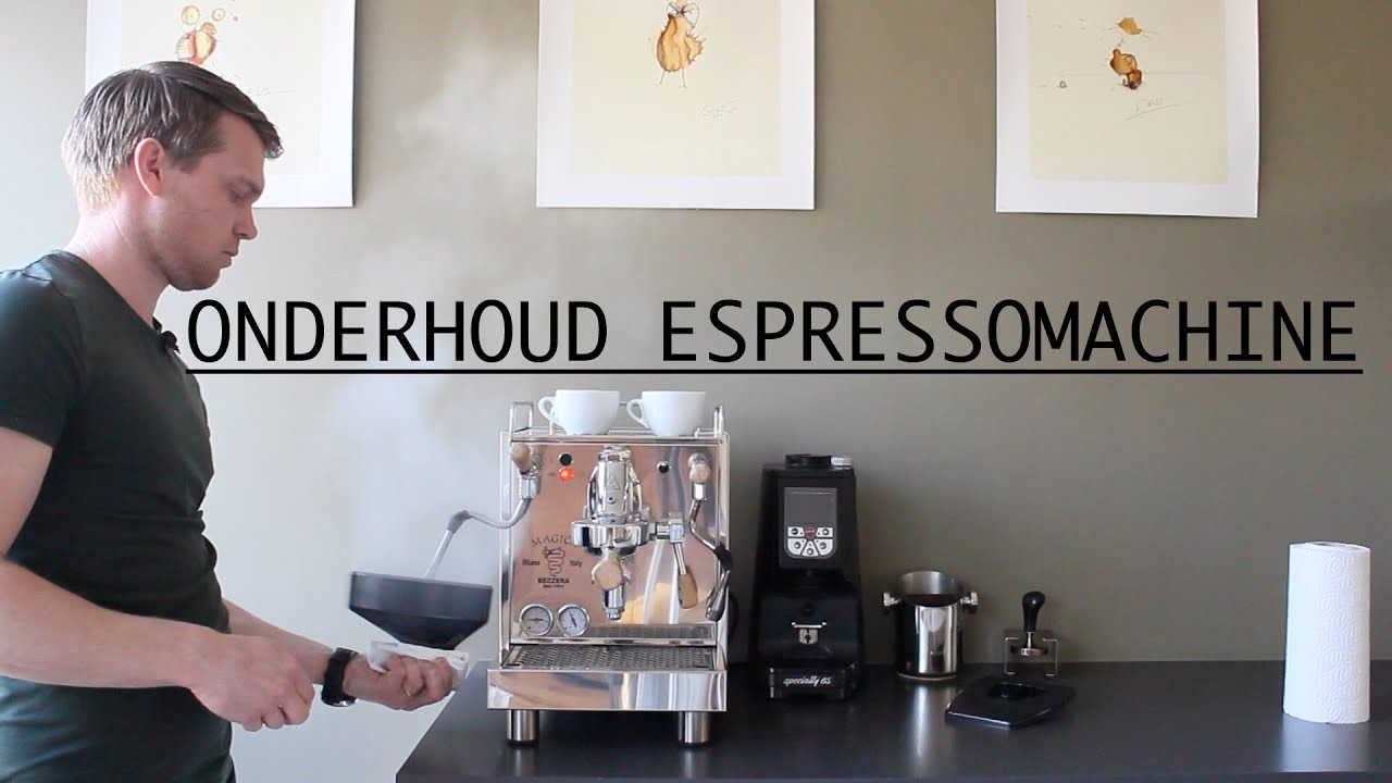 Onderhoud espressomachine | Blindfilteren & Schoonmaken
