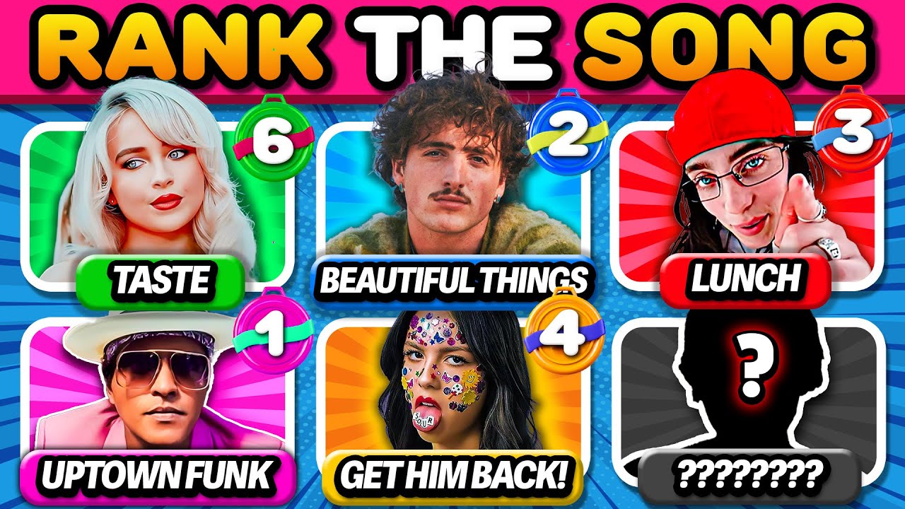 RANK THE SONG! 🔥 But Without Knowing the Next One | Music Quiz Challenge