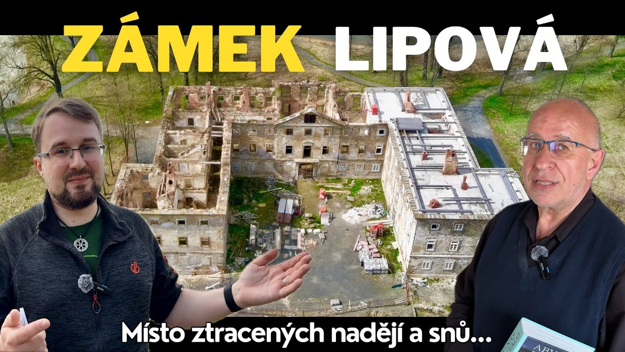 CO BUDE DÁL?! 😳 Rozhovor se zachráncem zámku Lipová 🔥 (4K)