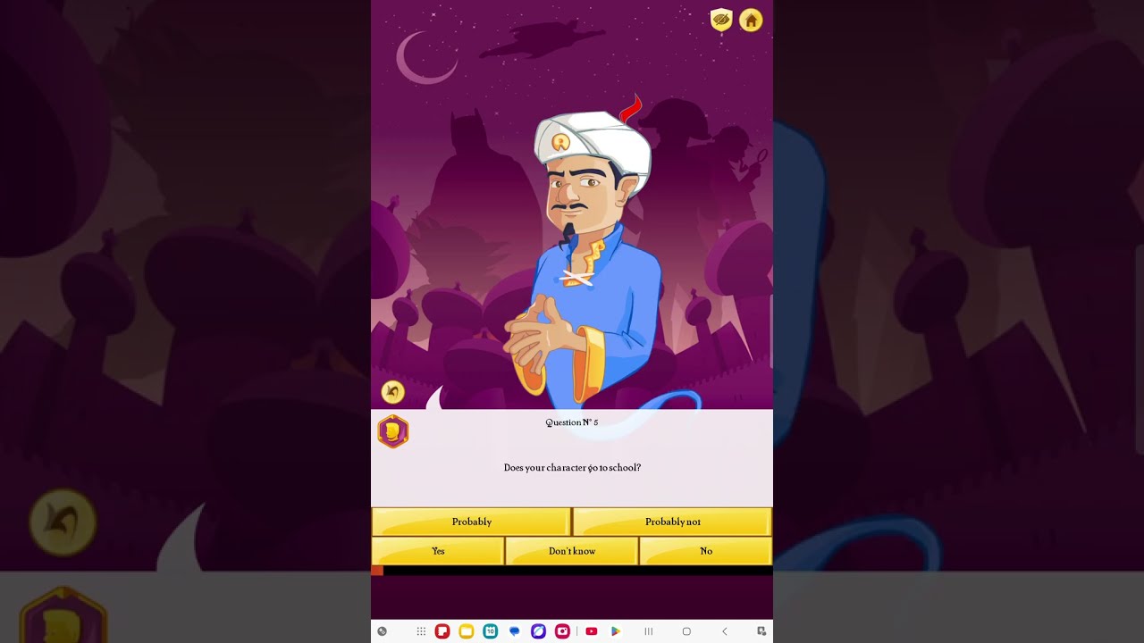 Akinator guessing hazbin hotel characters 