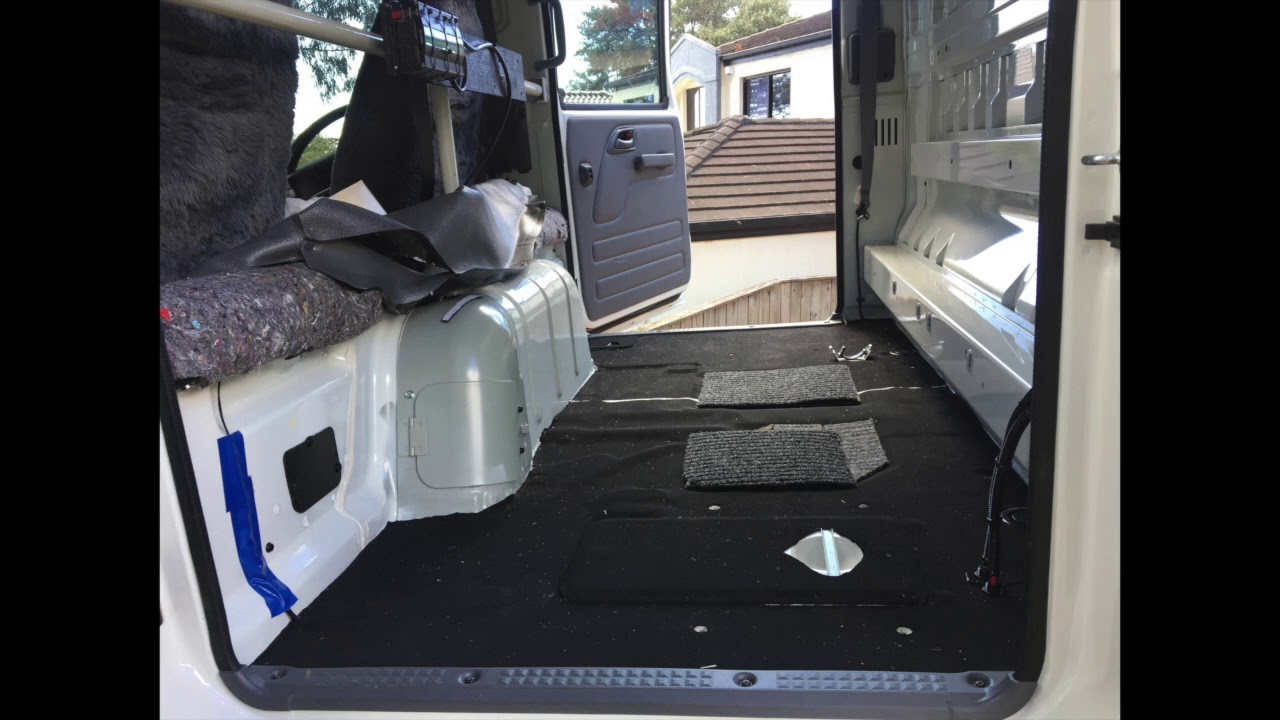 Sound Proofing & Heat Proofing - Dual Cab Isuzu NPS