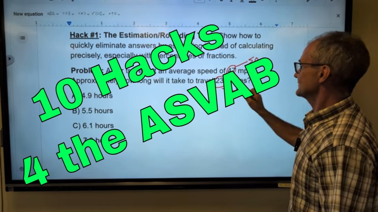 10 Hacks for the ASVAB Math Exam #asvab