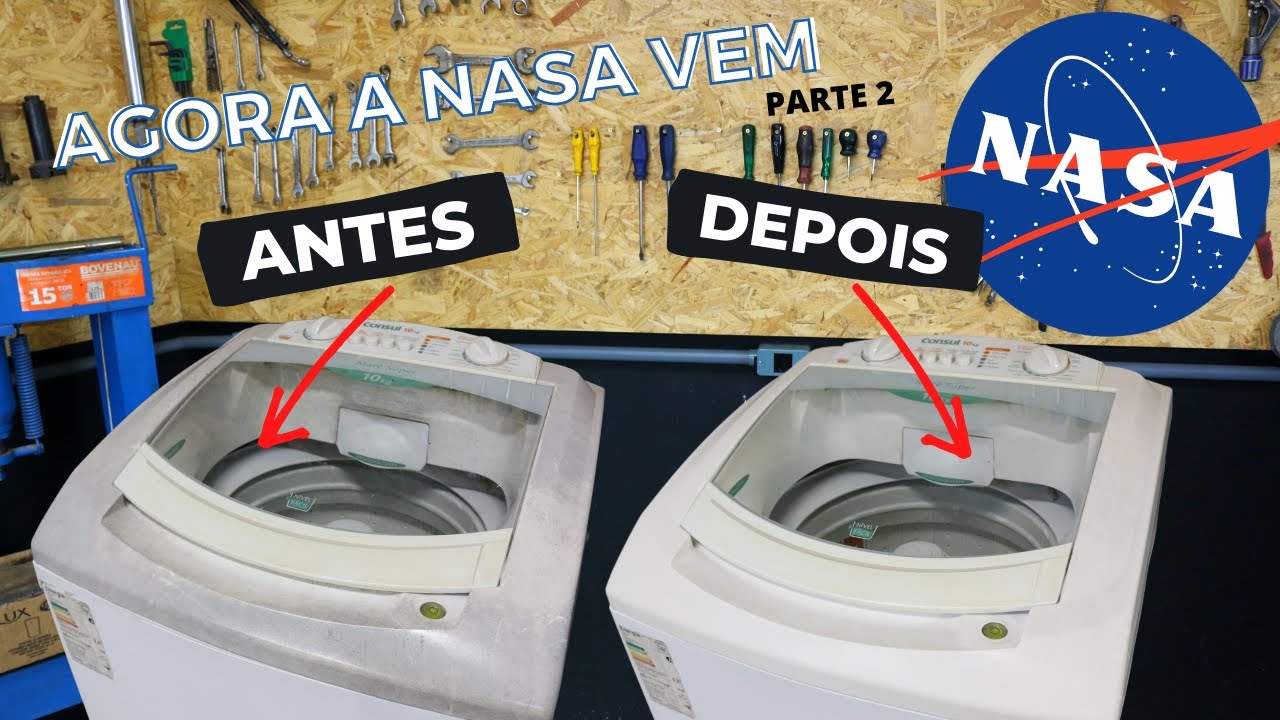 COMO remover o MOFO e BOLOR de MAQUINA de lavar e outros ELETRODOMÉSTICOS - fica SUPER branco