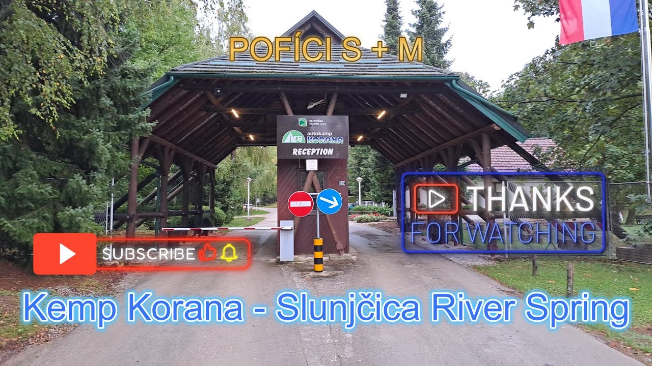 Kemp Korana . Slunjčica River Spring