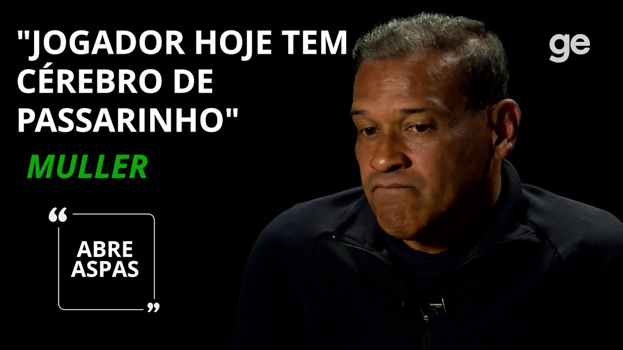 MULLER CRITICA GERAÇÃO ATUAL E DIZ QUE SERIA MELHOR DO MUNDO | ABRE ASPAS | ge.globo
