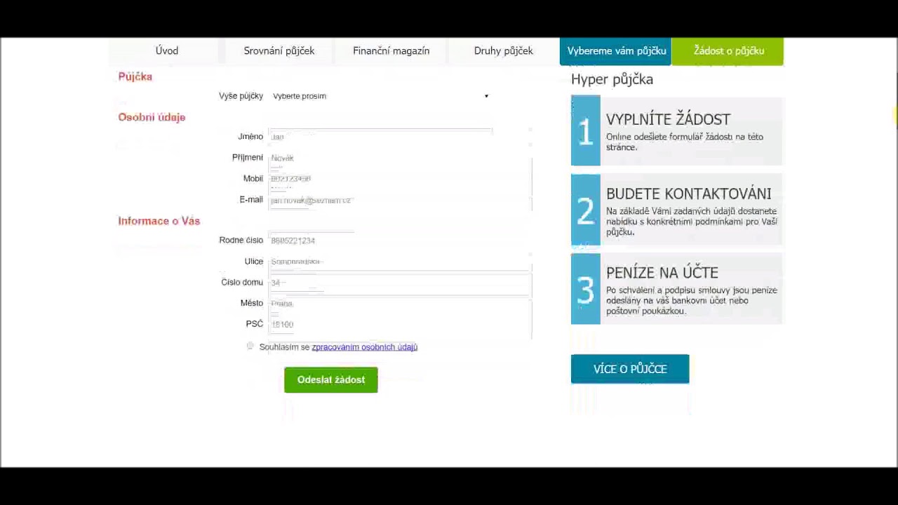 Nebankovn&iacute; půjčky pro každ&eacute;ho