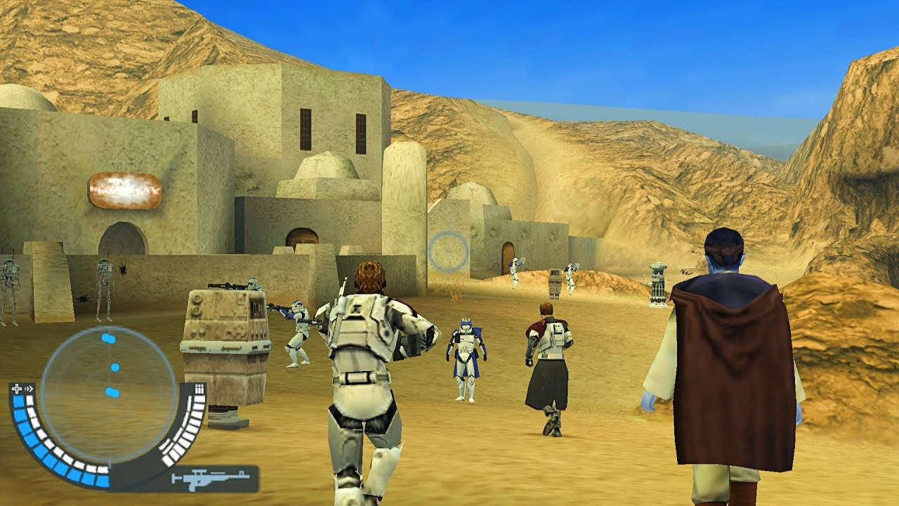 Star Wars Battlefront: Elite Squadron Прохождение PSP №1
