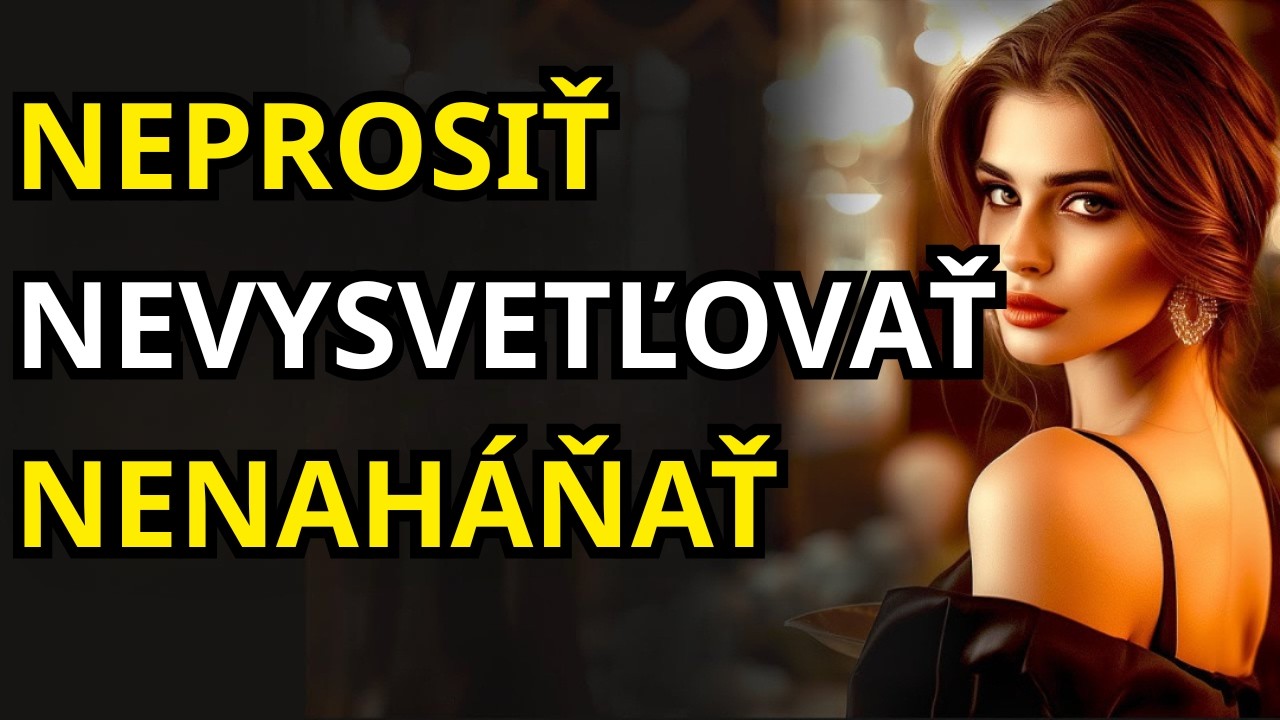 Neprosil si, nevysvetľoval si ani si ju neprenasledoval — a práve to ju prenasledovalo | Stoicizmus