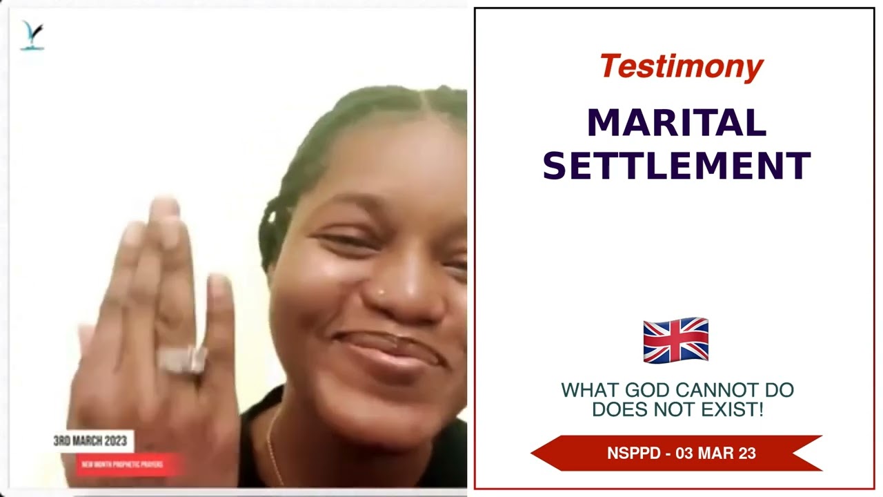 Marital Settlement - 3rd March 2023
