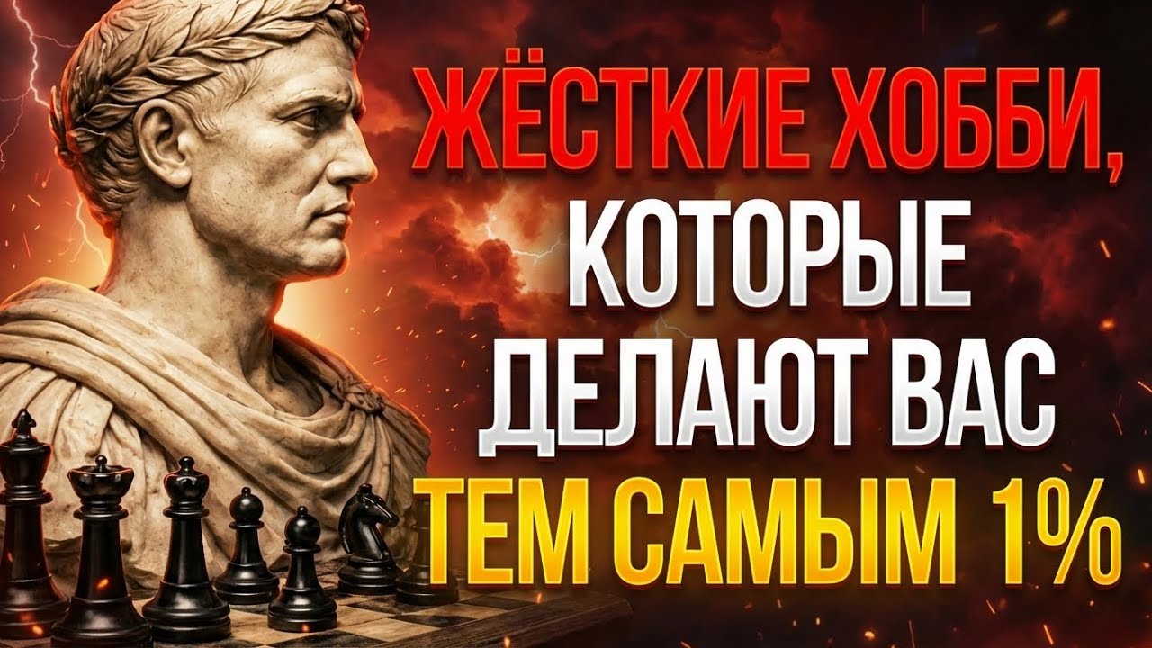 Выберите одно из этих 7 Хобби и Ваша жизнь изменится навсегда #стоицизм