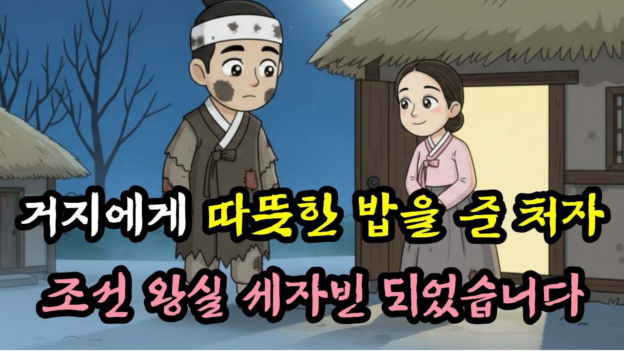 세자빈 후보 3명 중.... 거지에게 유일하게 따뜻한 밥을 준 처자! 조선 왕실 세자빈이 되었습니다  | 야담 | 민담 | 전설 | 설화 | 조선이야기