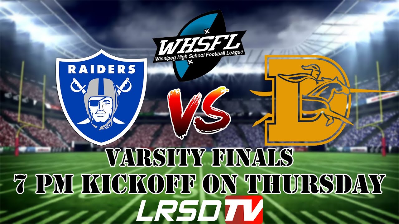 WHSFL - VARSITY - NOV 6TH, 2025 - OAK PARK VS. DAKOTA COLLIEGATE - 7:00 PM