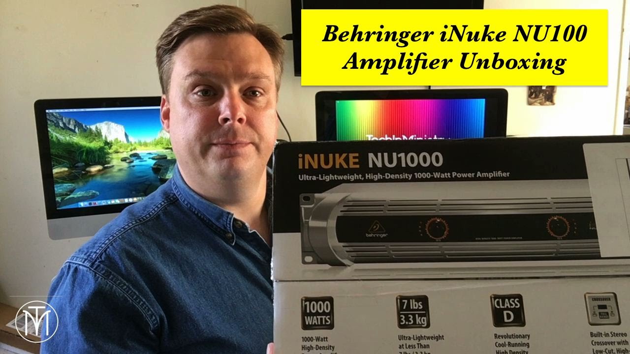 Behringer iNuke NU1000 Unboxing   TiM