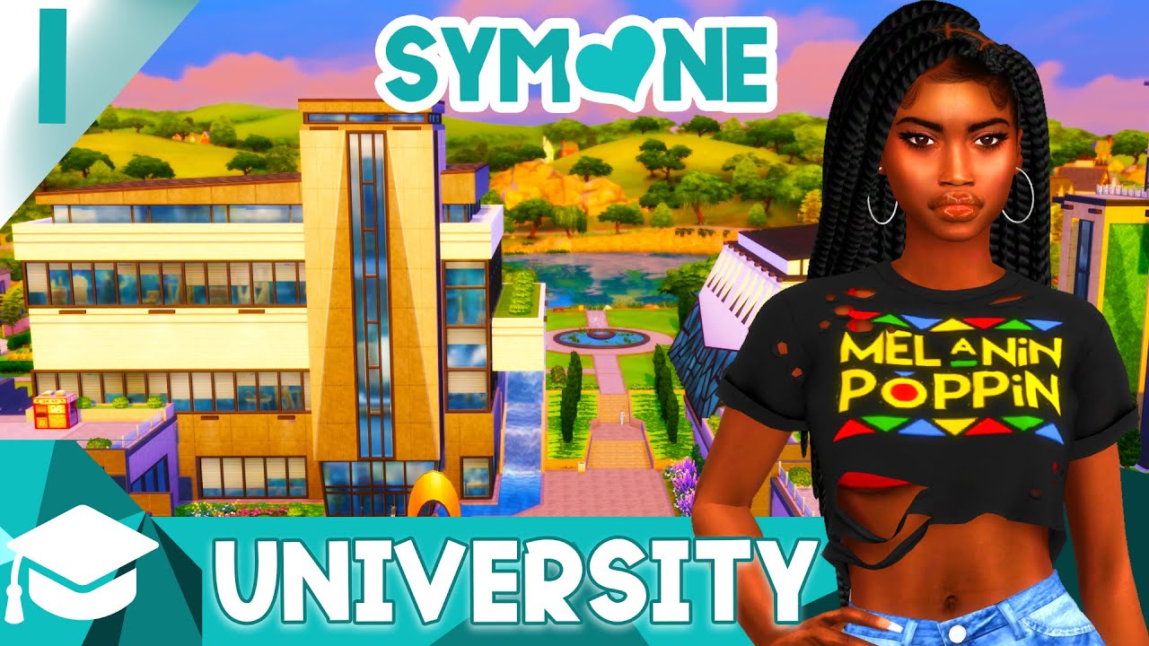 Discovering Symone📕📝 The Sims 4 Discover University #1 Foxbury Bound