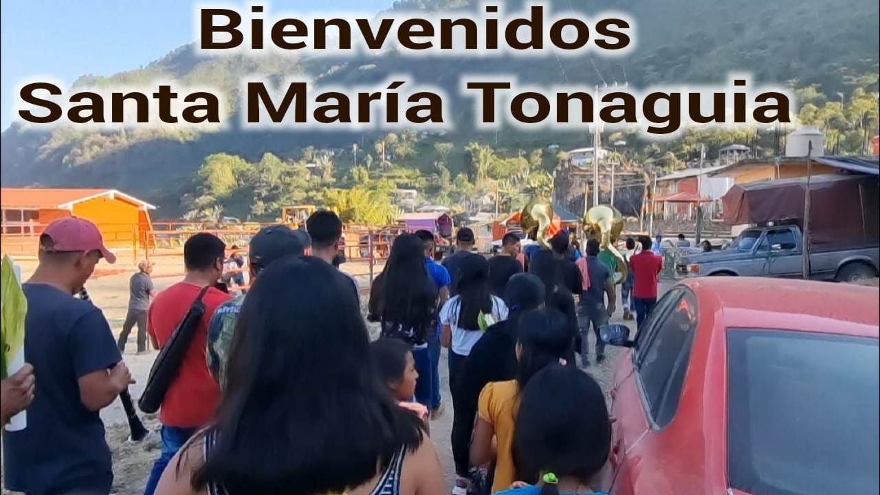 RECIBIMIENTOME A LA BANDA LACHIXOBA EN SANTA MARIA TONAGUI 2023