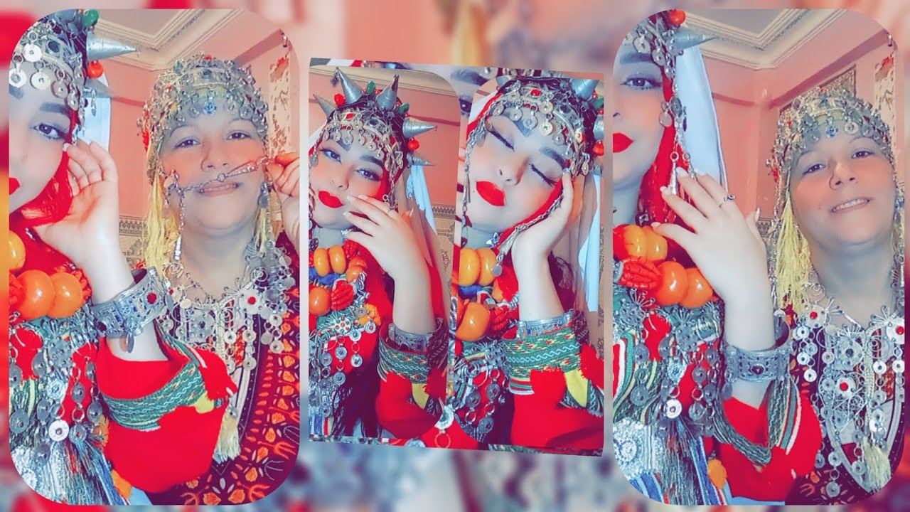 للإستفادة طريقة الصحيحه ل تلبيس لبسه الشلحة للعروس السوسية❤️🧿