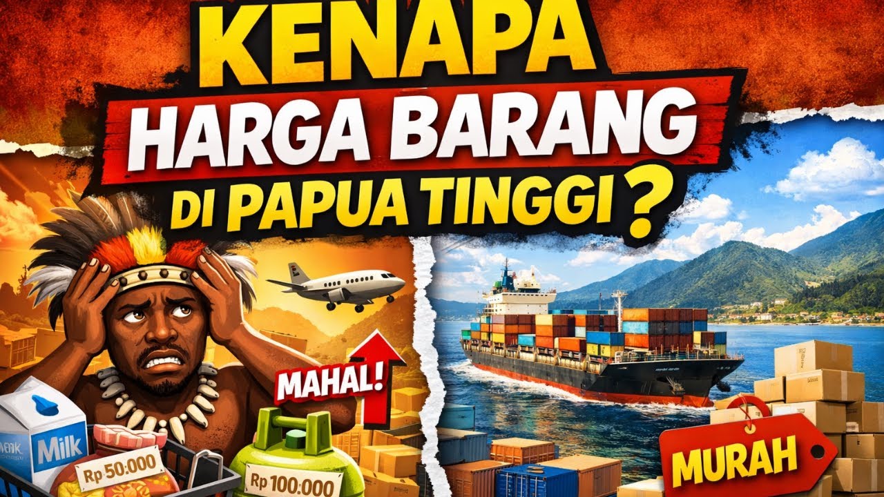 HARGA BARANG DI PAPUA MAHAL? INI PENYEBABNYA!!
