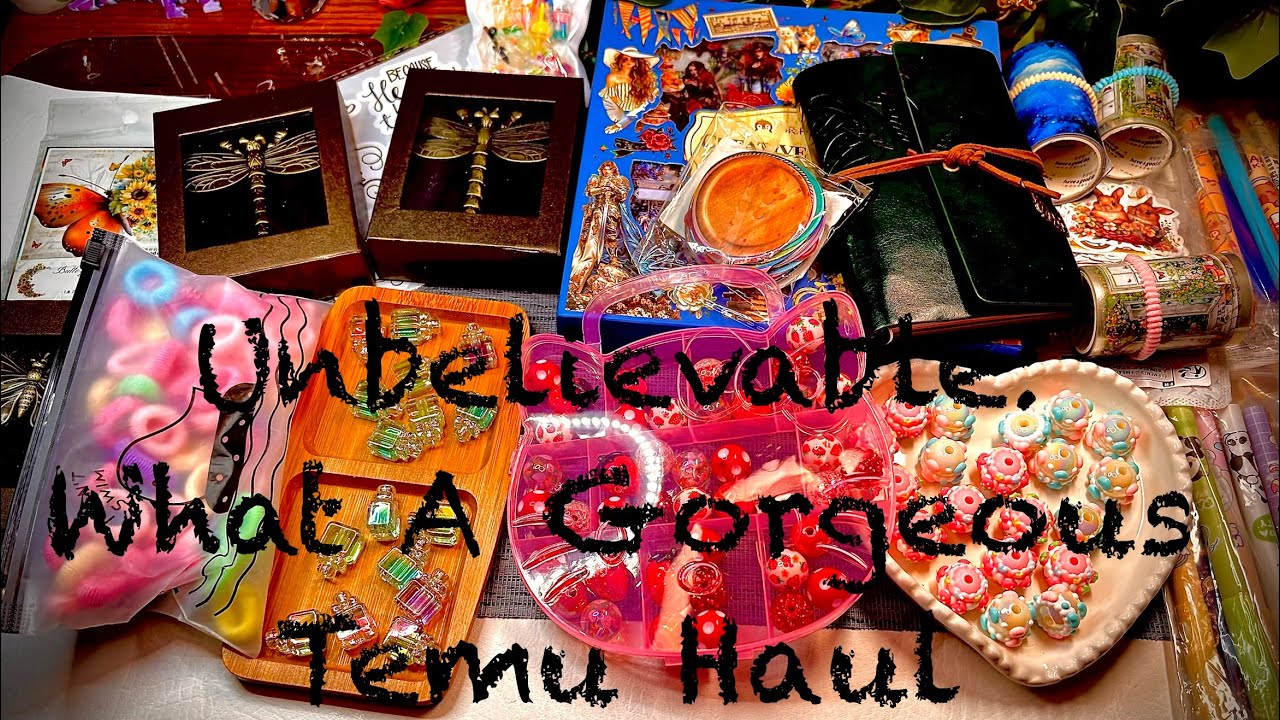 🌹UNBELIEVABLY Be~You~Tiful Temu Haul💋
