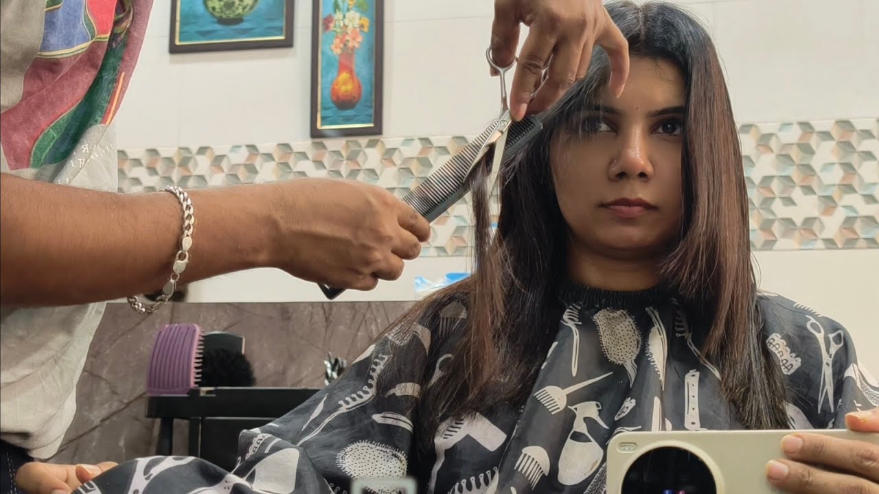 हेअर कट नंतर सगळ्यांच्या Reactions!, खूप कमी केले केस 5 वर्षांनंतर....!