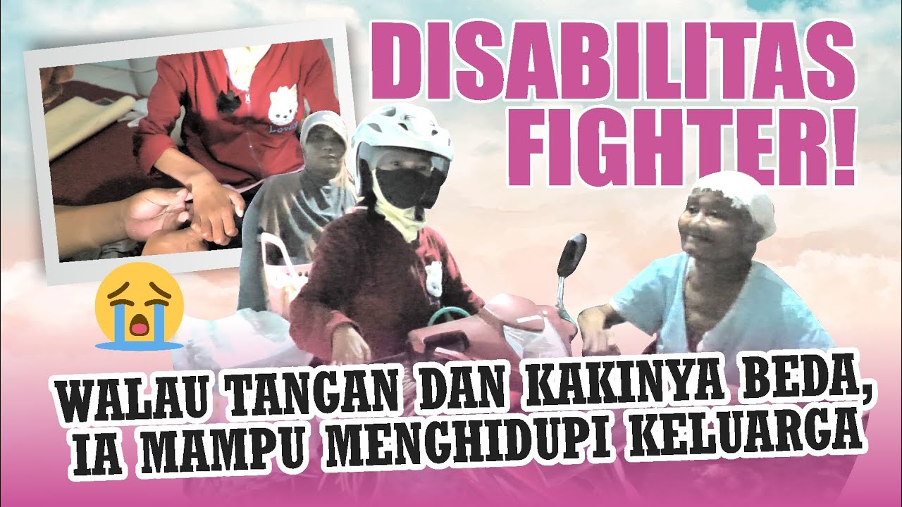 DIA C*C4T FISIKNYA 😭❗💯 TAPI SANGGUP MENGHIDUPI IBUNYA DAN KAKAKNYA YANG ODGJ