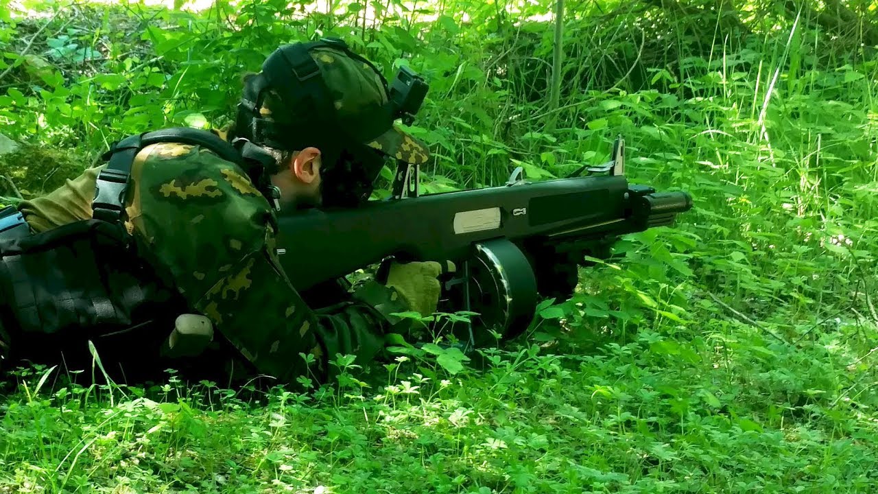 (Airsoft game) AA12 Gameplay - 25/05/17 part 2
