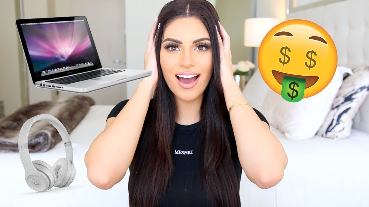 HUGE Back To School Haul/Giveaway♡(MACBOOK, BEATS HEADPHONES, AND MORE!)