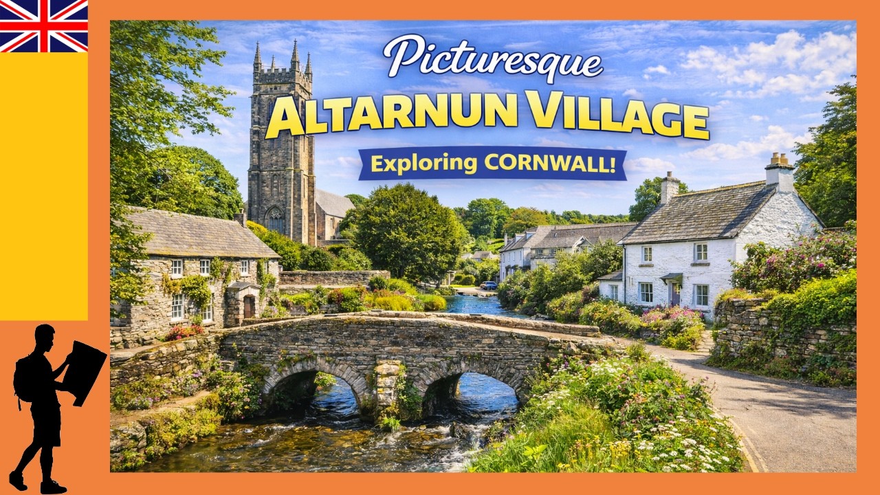 Altarnun Village: A Glimpse of Authentic Cornwall -  English Countryside Walk