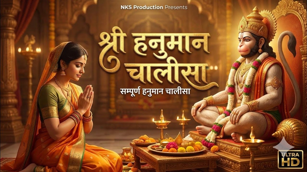 हनुमान चालीसा Hanuman Chalisa - Kids Version | Jai Hanuman Gyan Gun Sagar For Kids