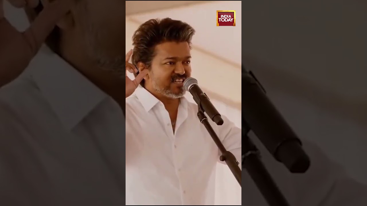 TVK Vijay's Big Announcement at Vellore Rally in Tamil Nadu | #shorts #tvkvijay #thalapathyvijay