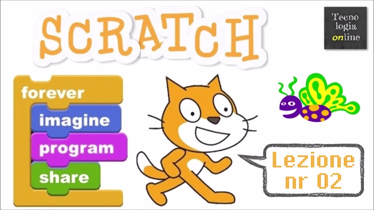 SCRATCH - Lesson 02 - Our First Program