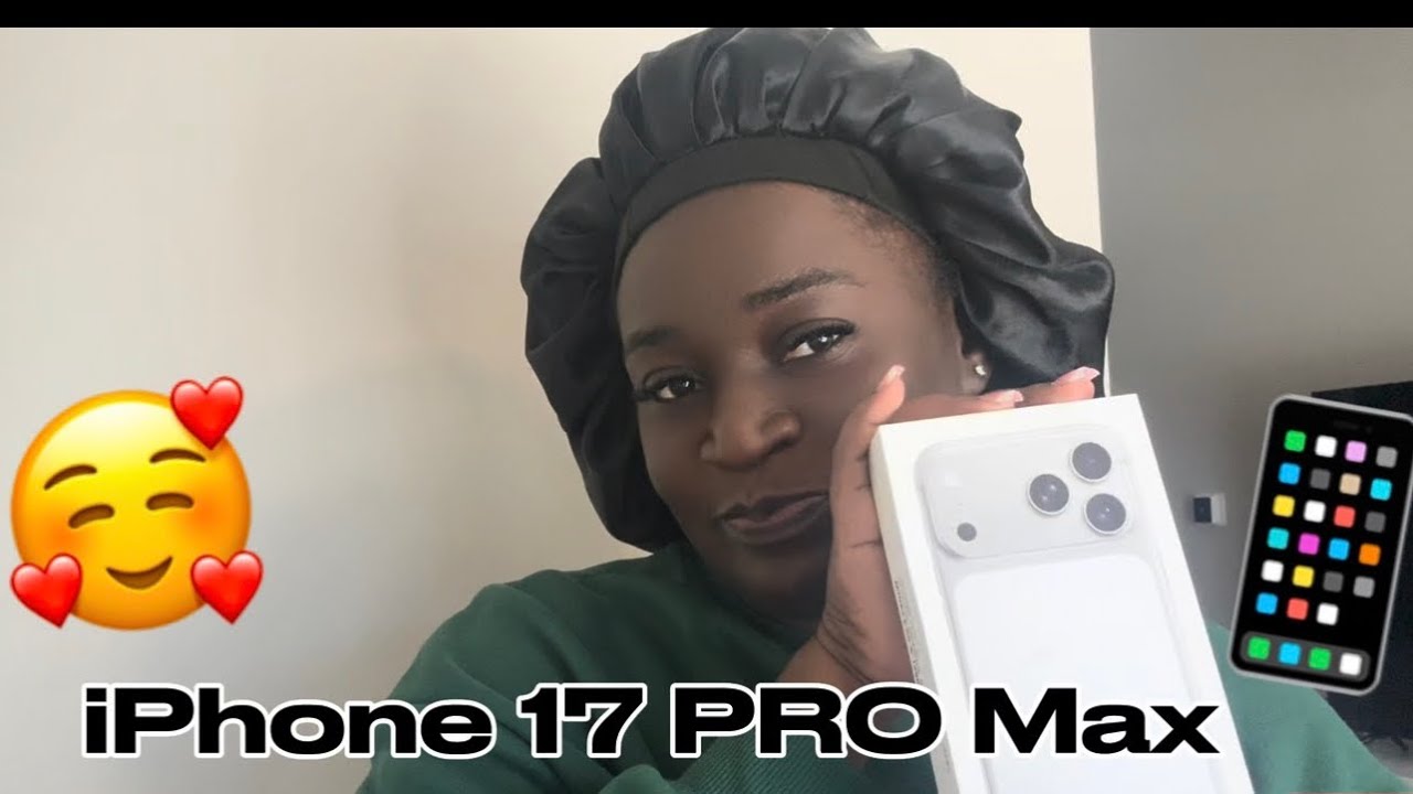 I got an IPHONE 17 Pro Max to create content!!