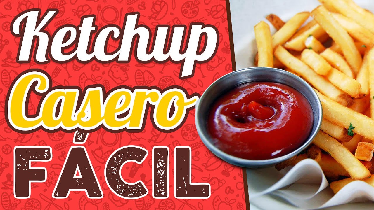 C&oacute;mo hacer ketchup casero f&aacute;cil - Receta salsa Ketchup saludable casera