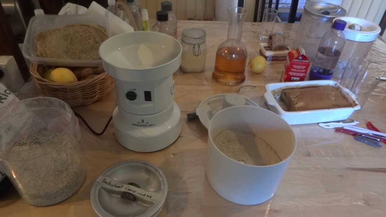 Buckwheat milling with the 'Whisper mill'