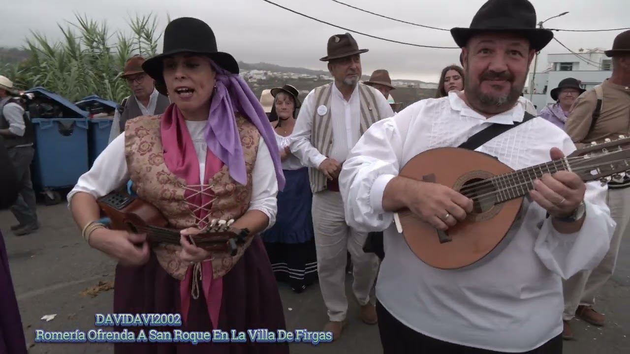 ROMERIA EN HONOR A SAN ROQUE EN LA VILLA DE FIRGAS 15/08/ 2025 GONZALO