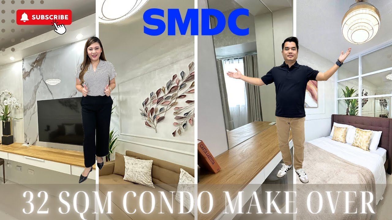 Transforming SMDC 32 sqm. Condo into Luxurious Hotel-Inspired Space: Shore 3 Residences Mall Of Asia