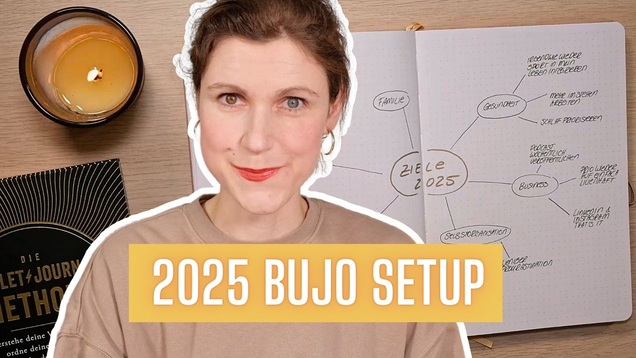 Bullet Journal Setup 2025 | Reflexion 2024 & Zielplanung