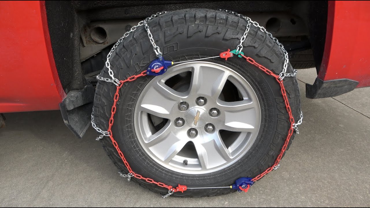 Установка цепей Auto-Trac — цепи противоскольжения / цепи противоскольжения