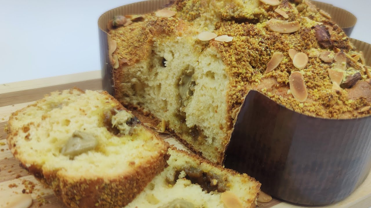 colomba al pistacchio (ricetta velocissima senza lievitazione)